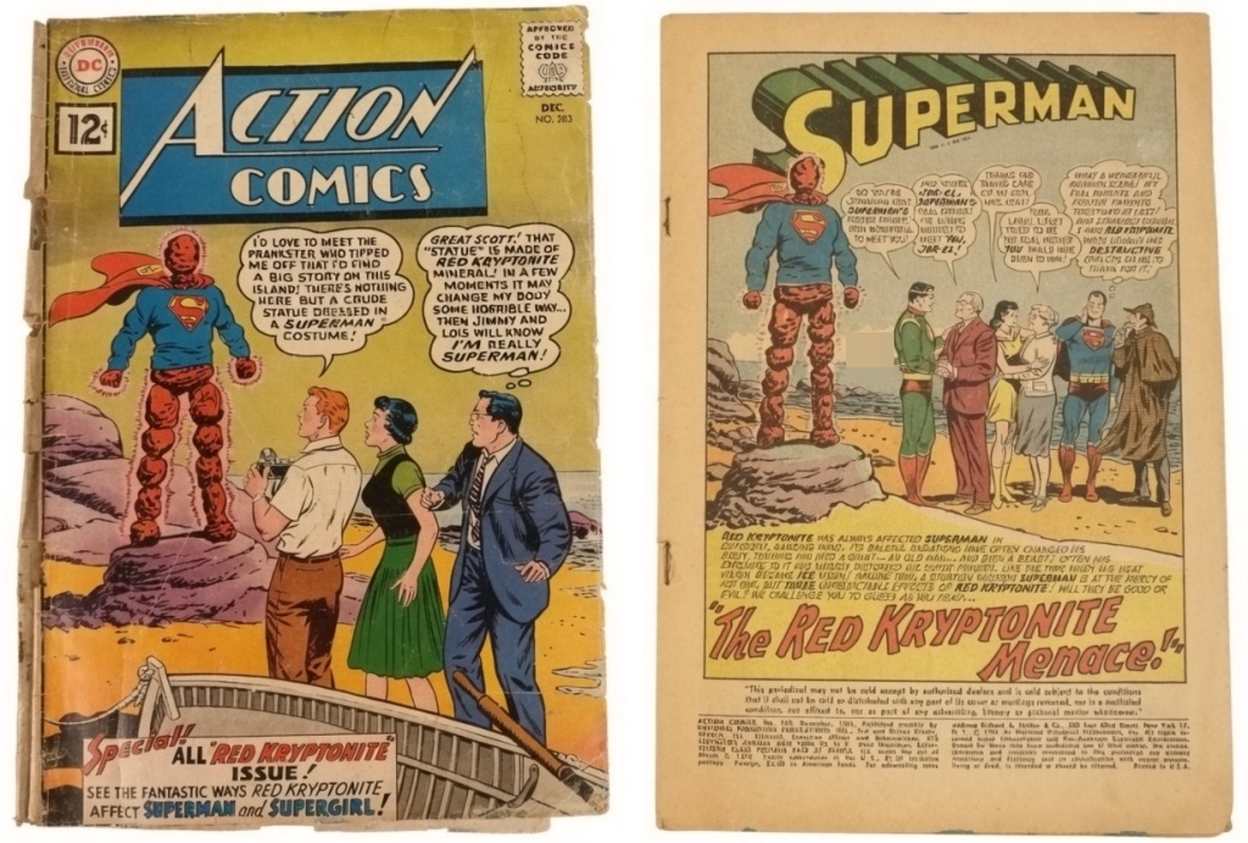 13-Action Comics DC Lot - 12c &15c included
