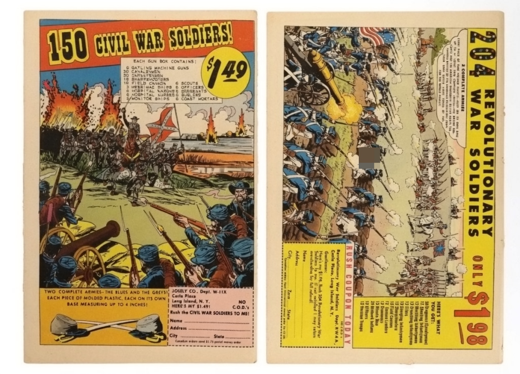 2-1961 DC 10c Comics; Superman & Superboy