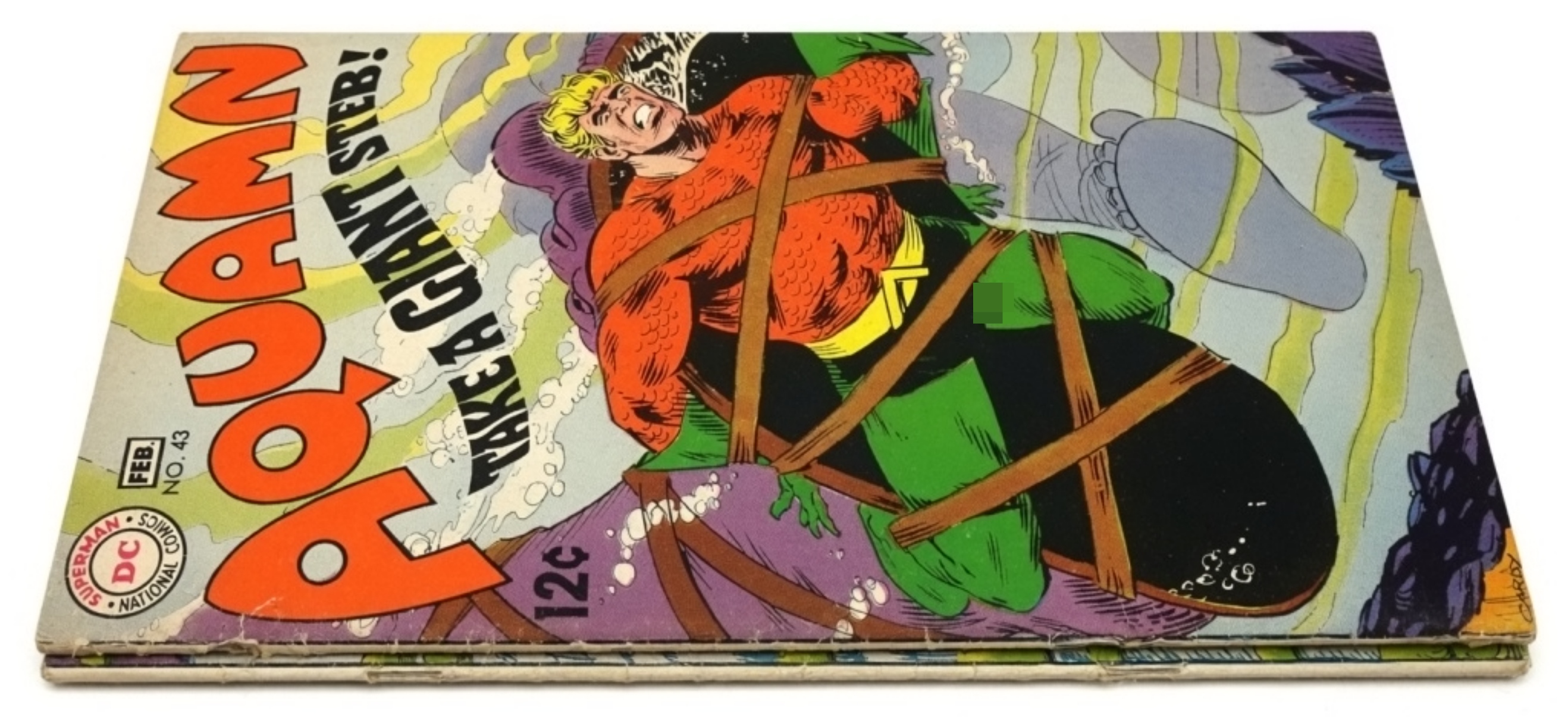 2-DC 12c Comics: Flash & Aquaman