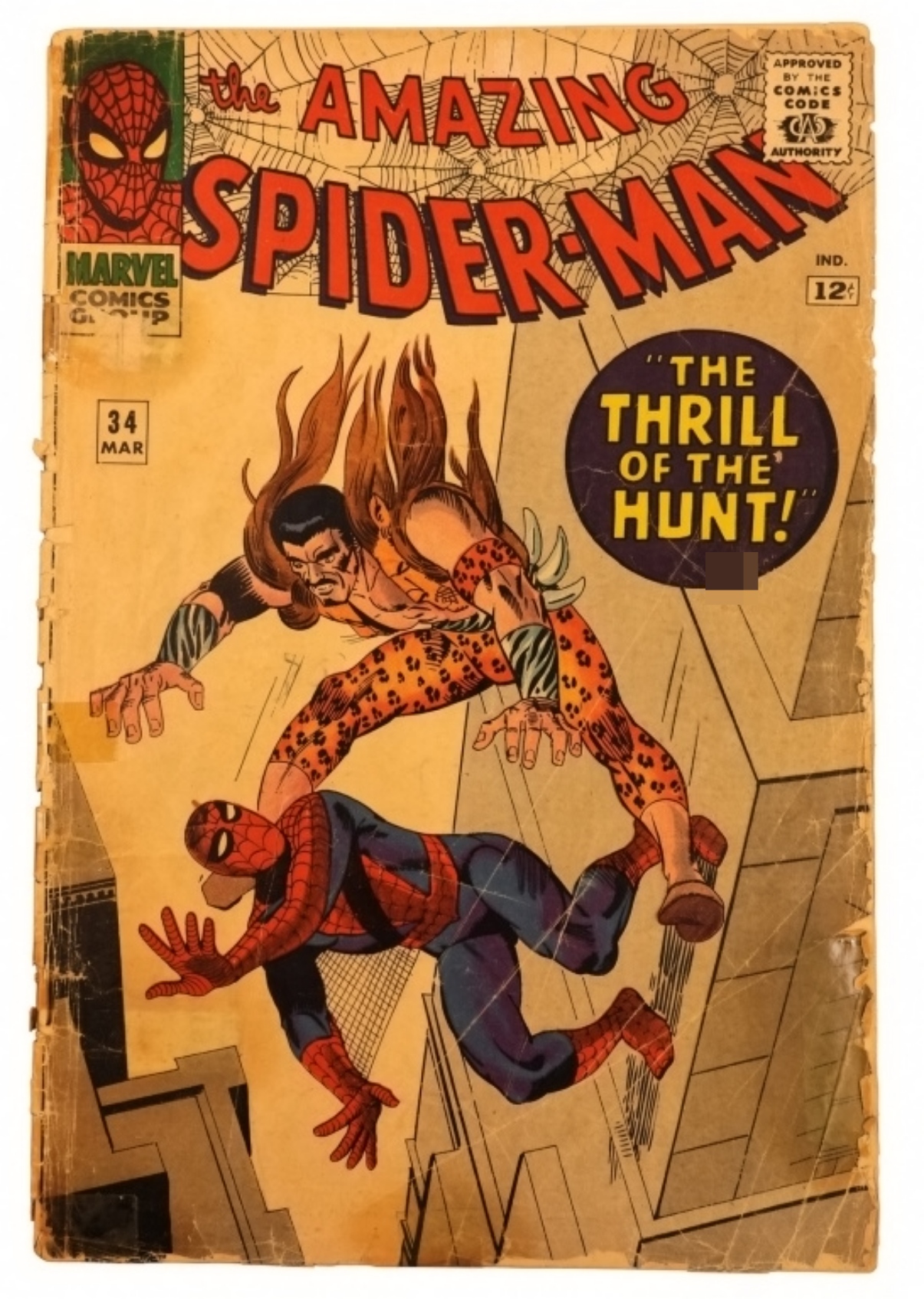 Amazing Spider-Man #34 1966 Marvel