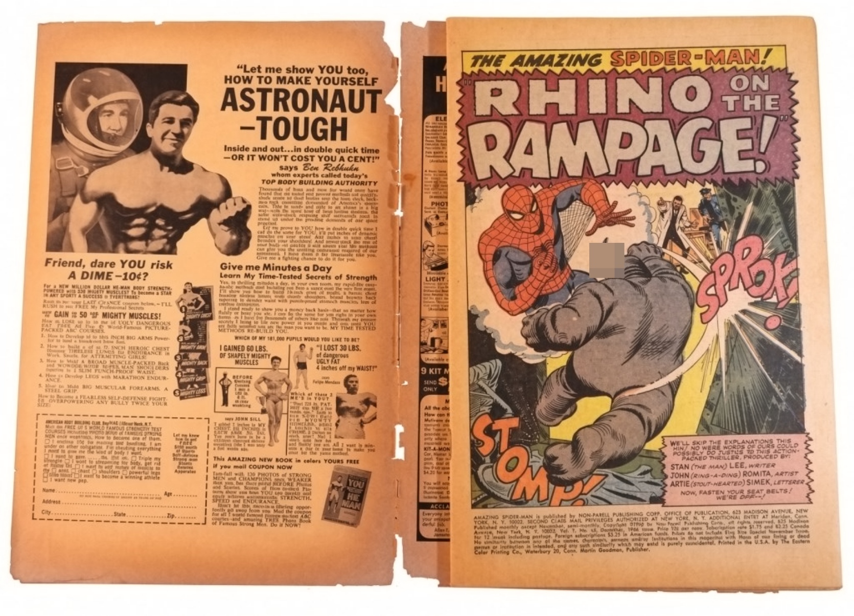 Amazing Spider-Man #43 1966 Marvel