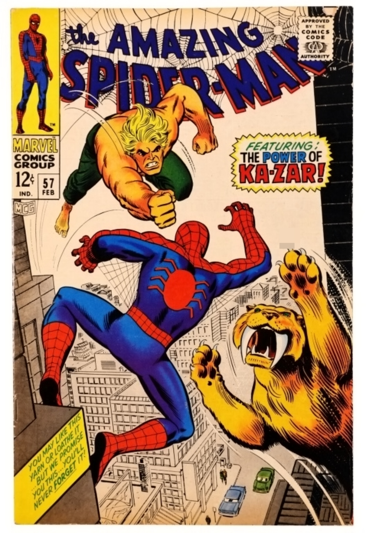 Amazing Spider-Man #57 1968 Marvel