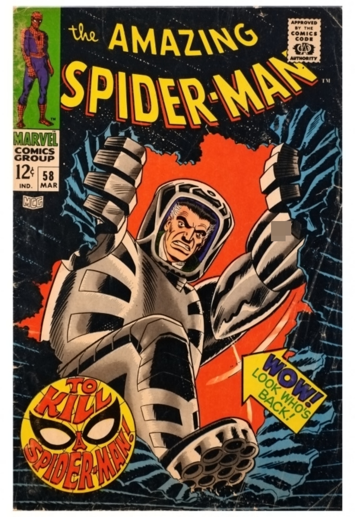 Amazing Spider-Man #58 1968 Marvel