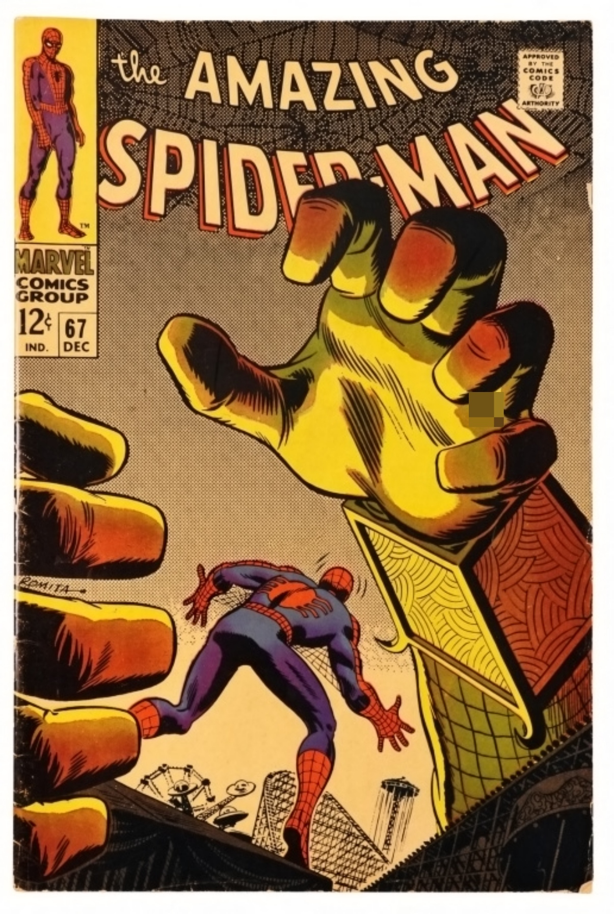 Amazing Spider-Man #67 1968 Marvel