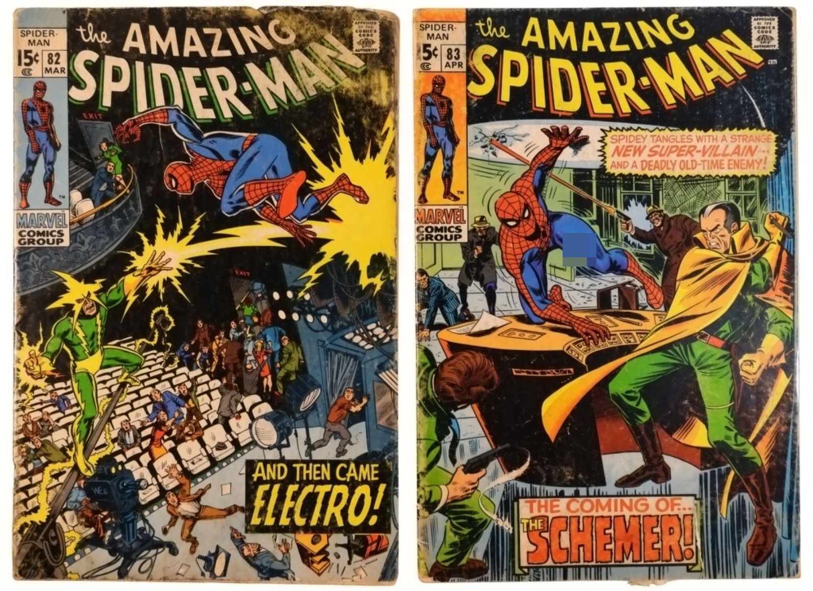 (2) Amazing Spider-Man #82 & #83 Marvel