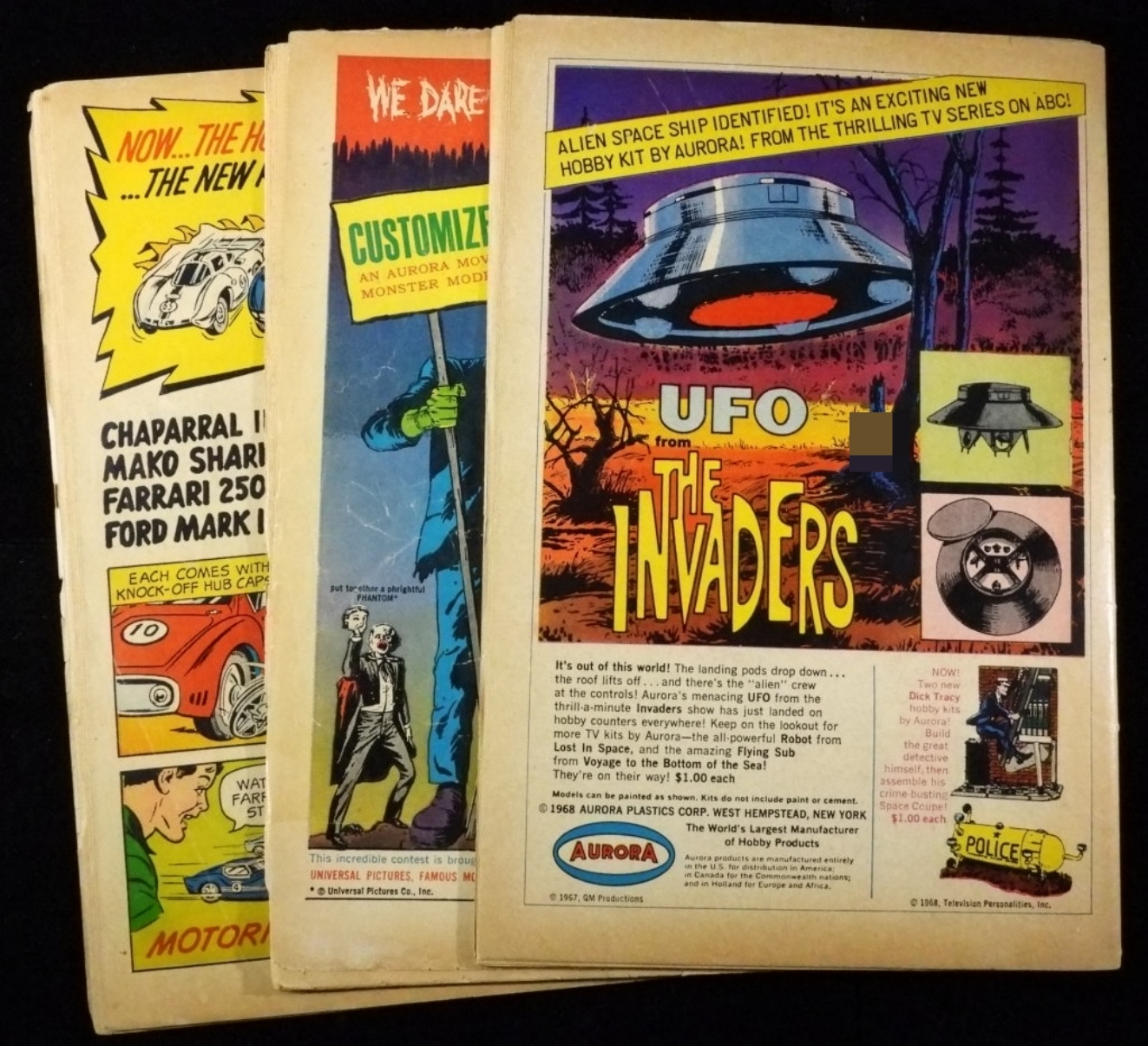 3- 1960's DC Superman 12c Comics