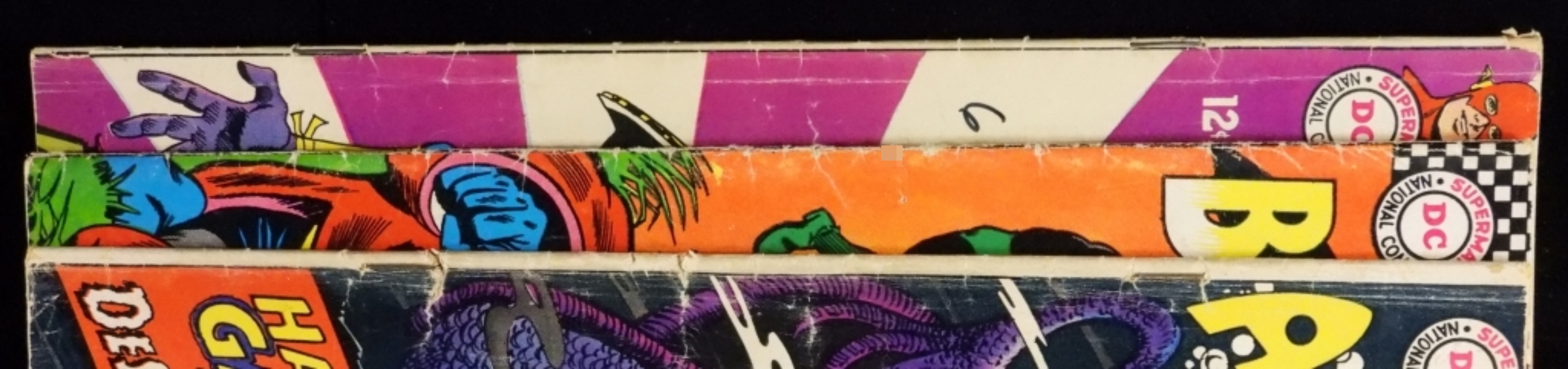 3- DC 12c Vintage Comics 1960s