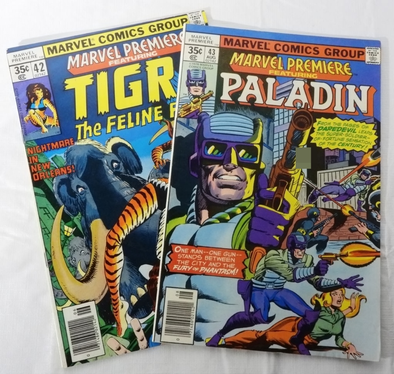 (2) Marvel Premiers #42 & #43 1978 Classics