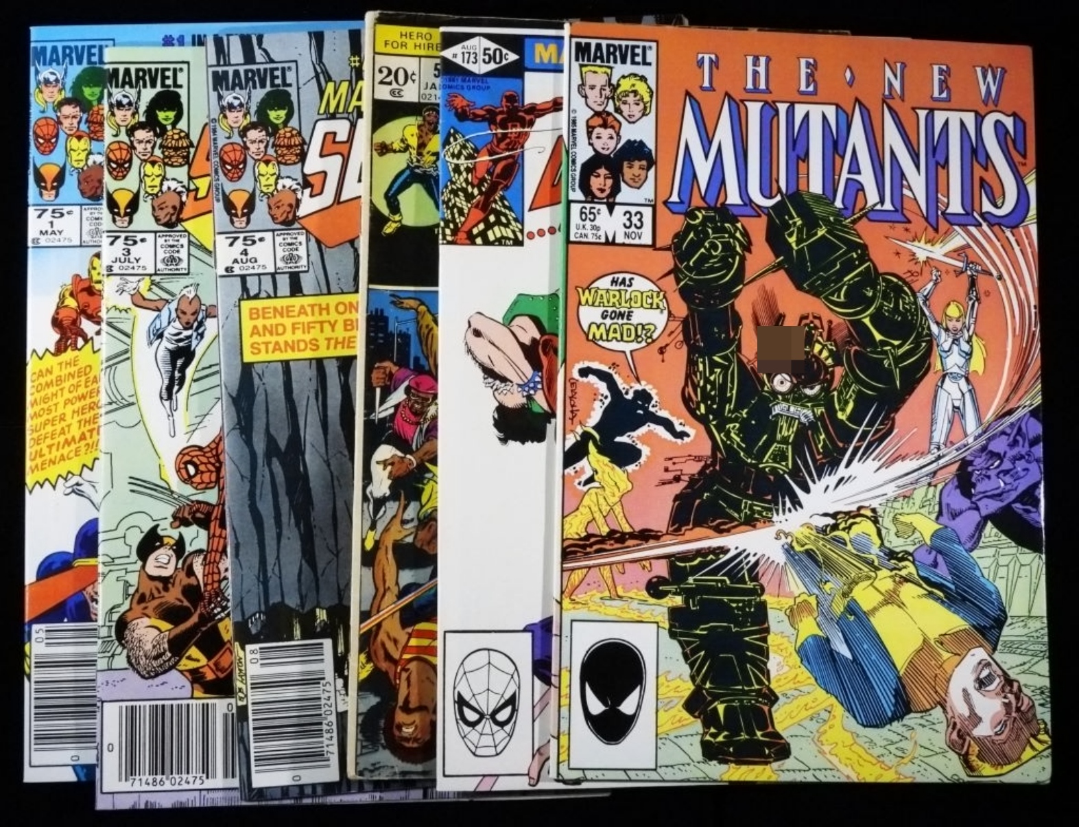 (6) Marvel Comic Mix