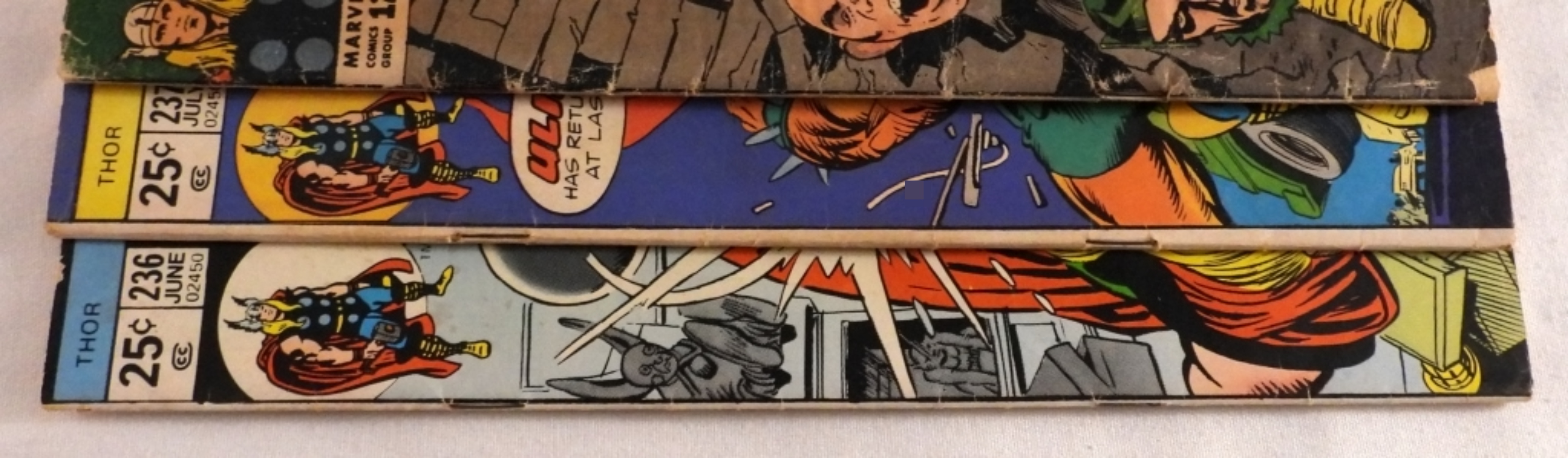 (3) Marvel The Mighty Thor Comics