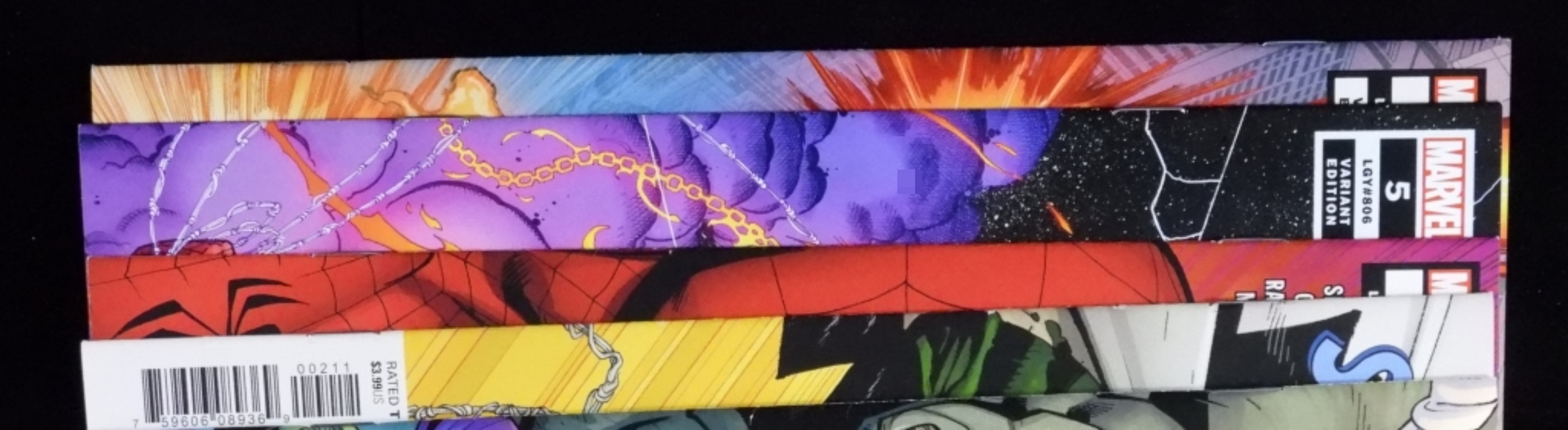 (5) Marvel Comics The Amazing Spider-Man