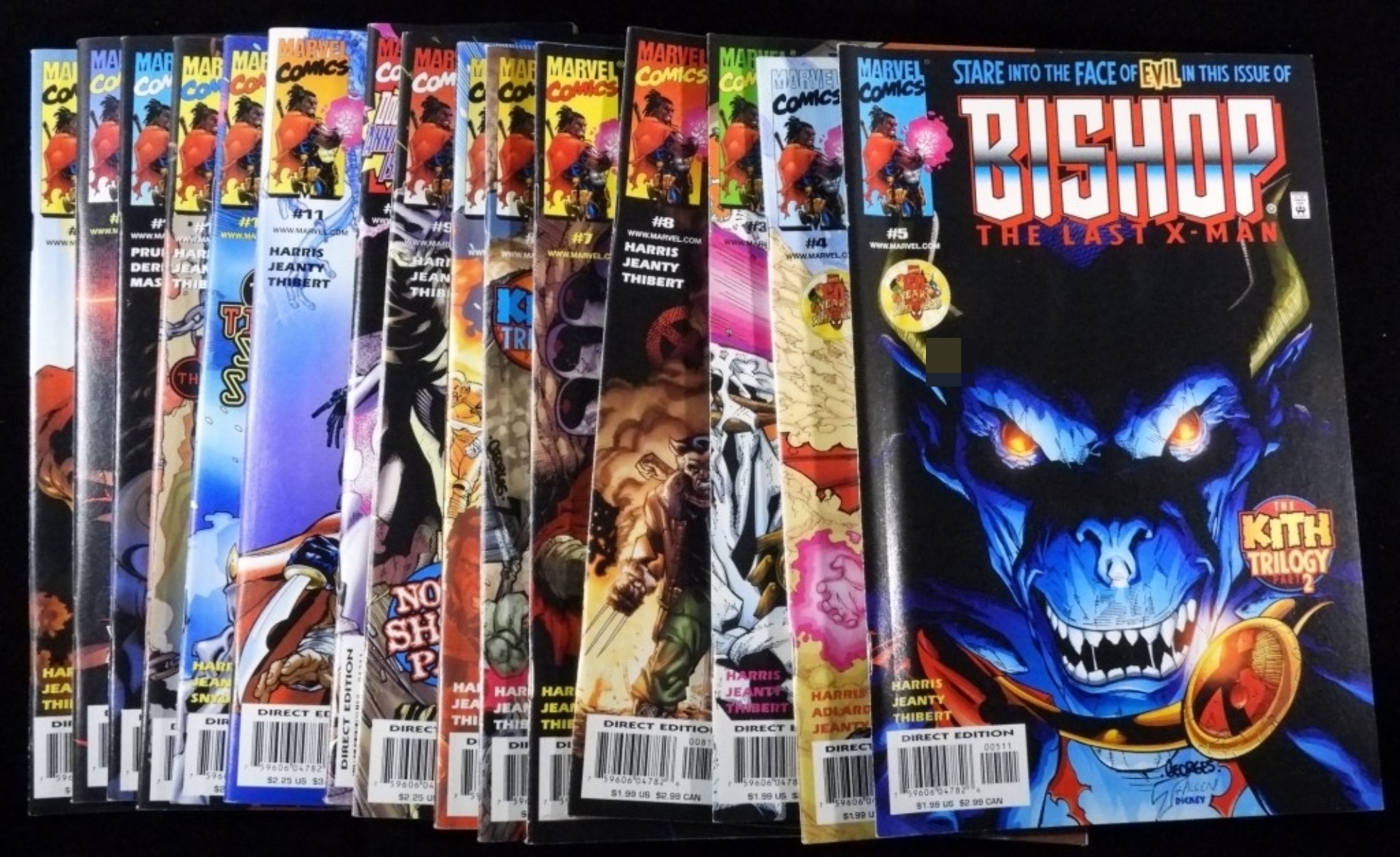 (15) Bishop Marvel Comics 1990s