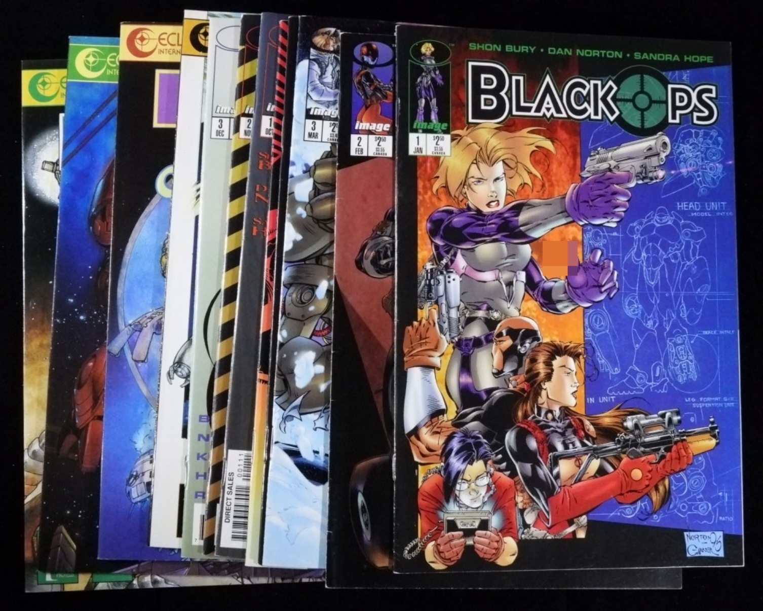 (8) Image Comics & (4) Eclipse International