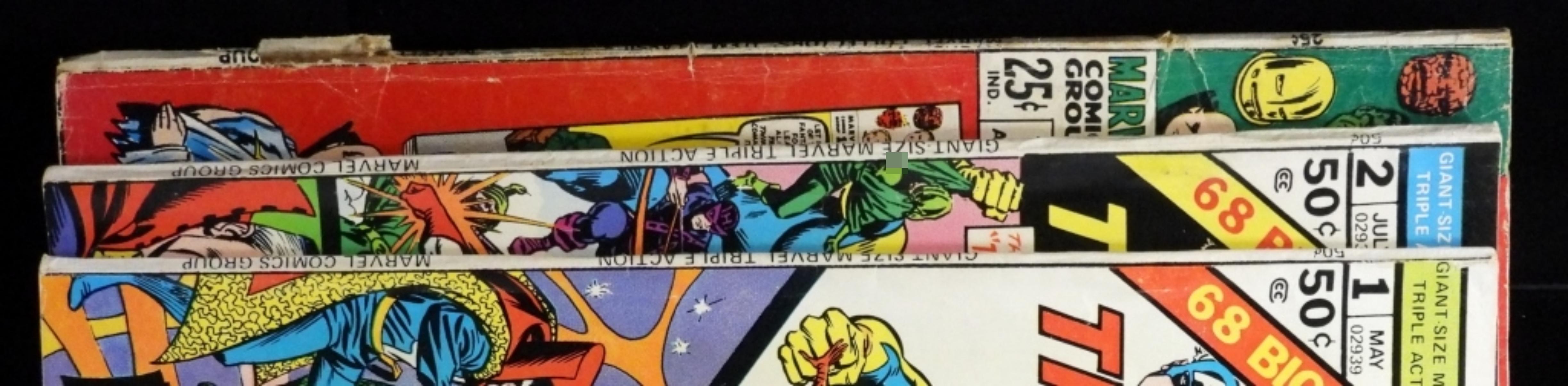 3- Marvel Colletors' & Giant Size Comics
