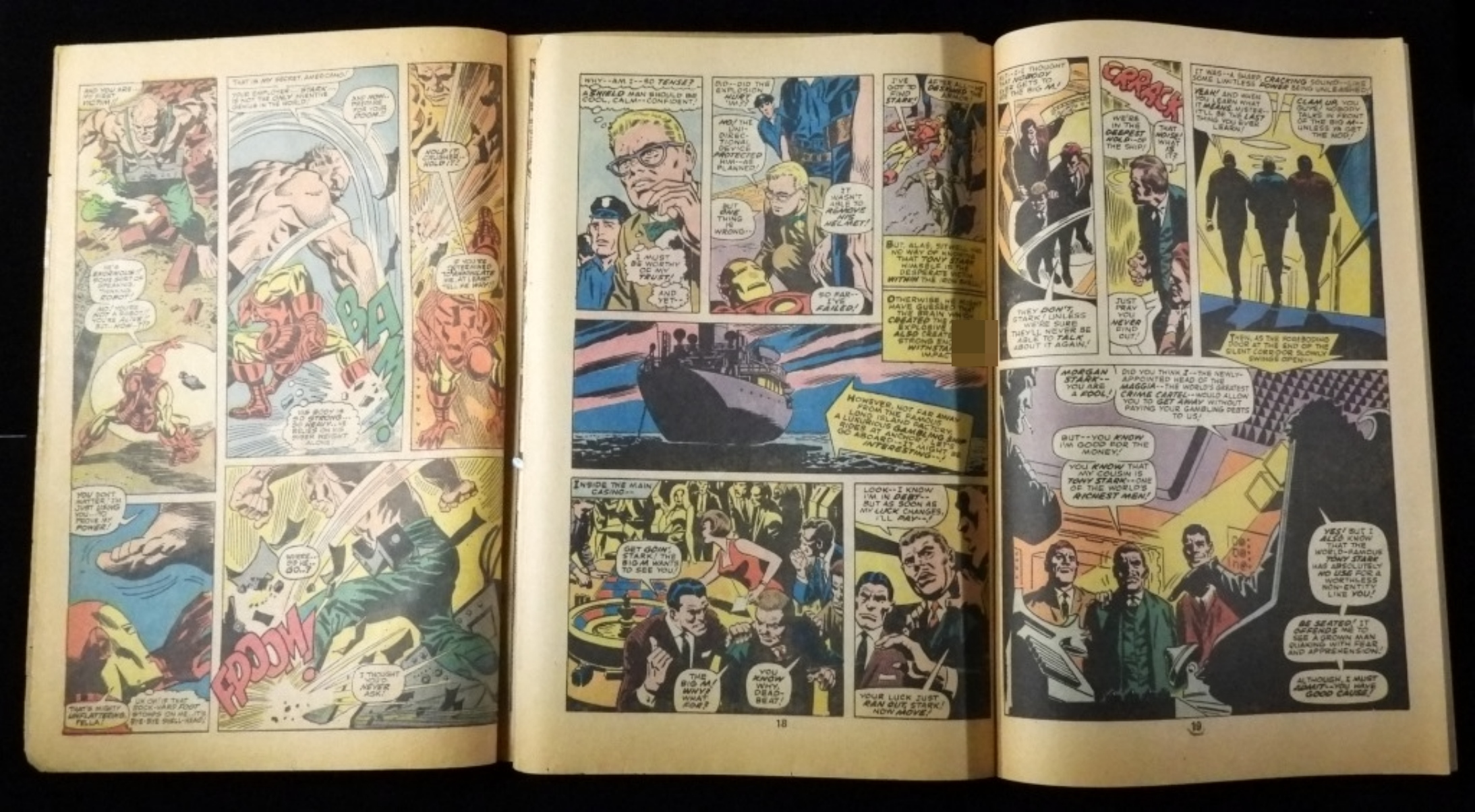 Marvel Comics- Iron Man with Captain America