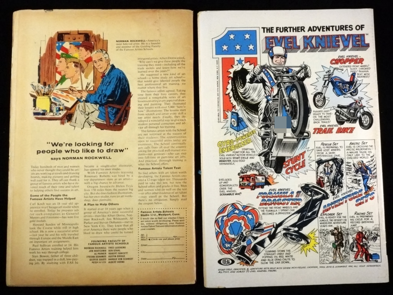 Marvel Comics- Iron Man with Captain America