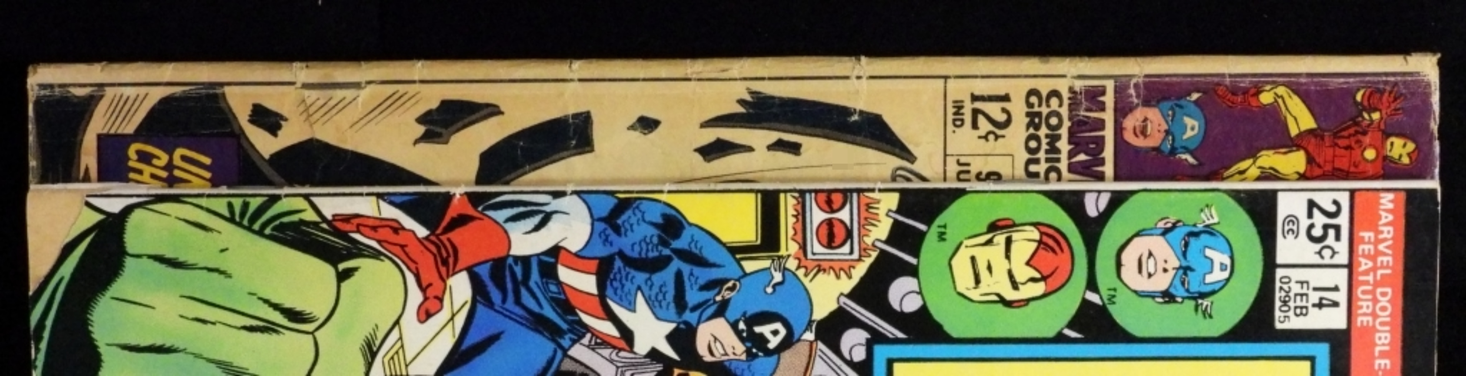 Marvel Comics- Iron Man with Captain America