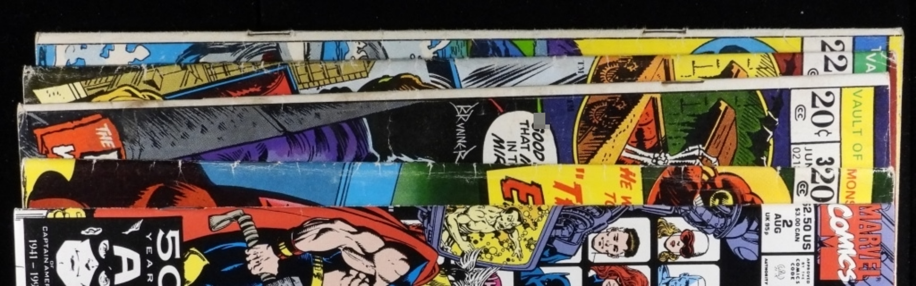 (5) Marvel Mixed Comic Lot