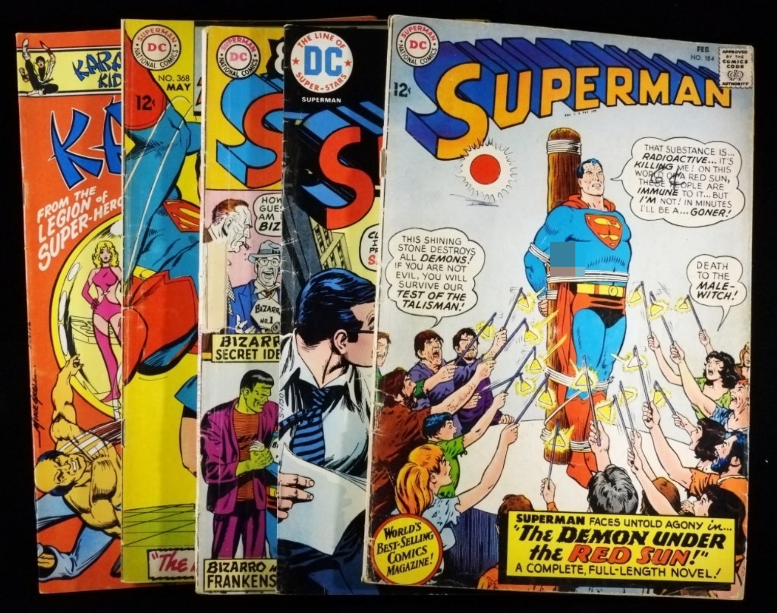 Karate Kid #1 & (4) DC Superman Comics