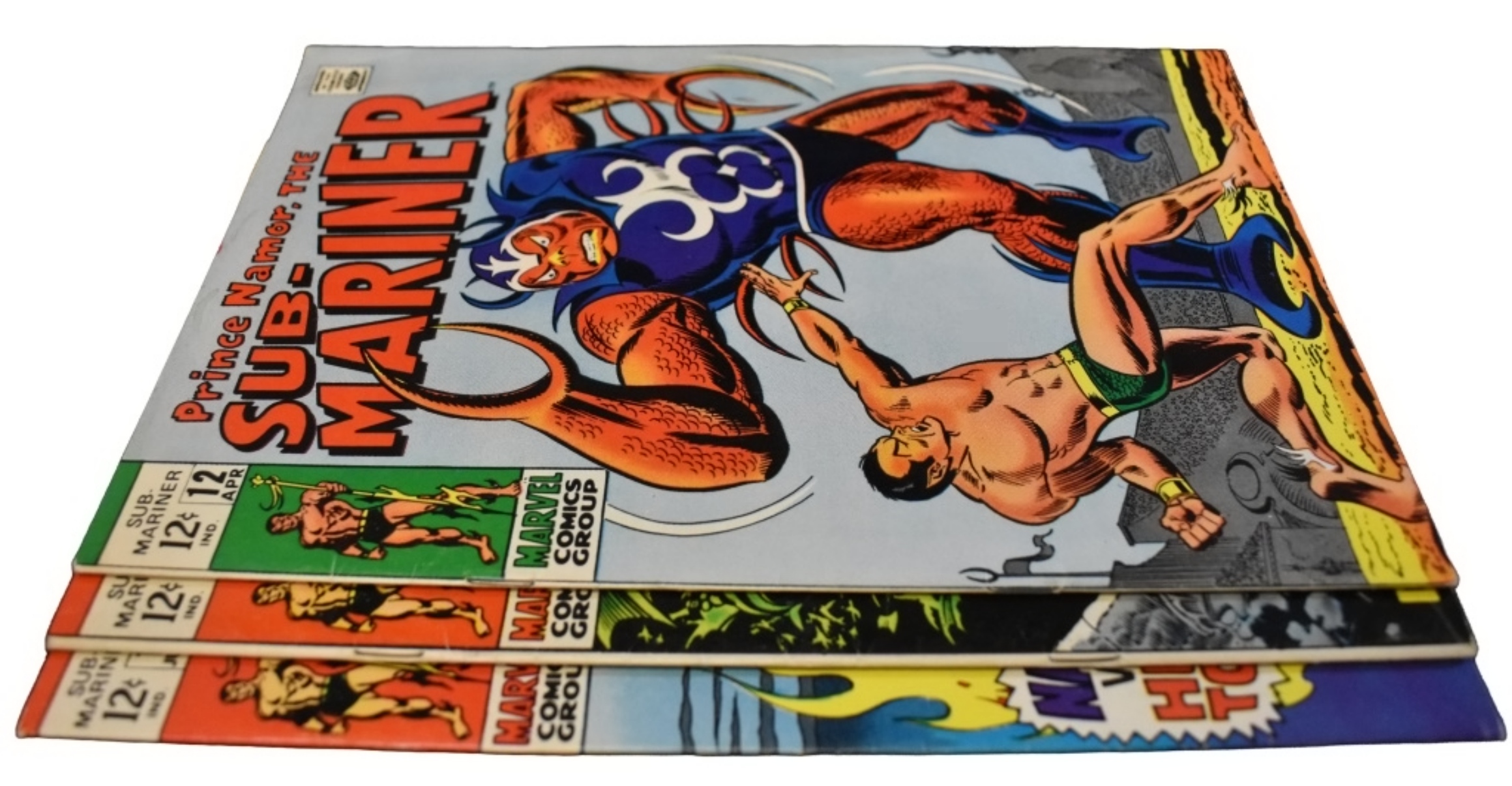 12-14 Marvel Sub-Mariner 1969 (VG)