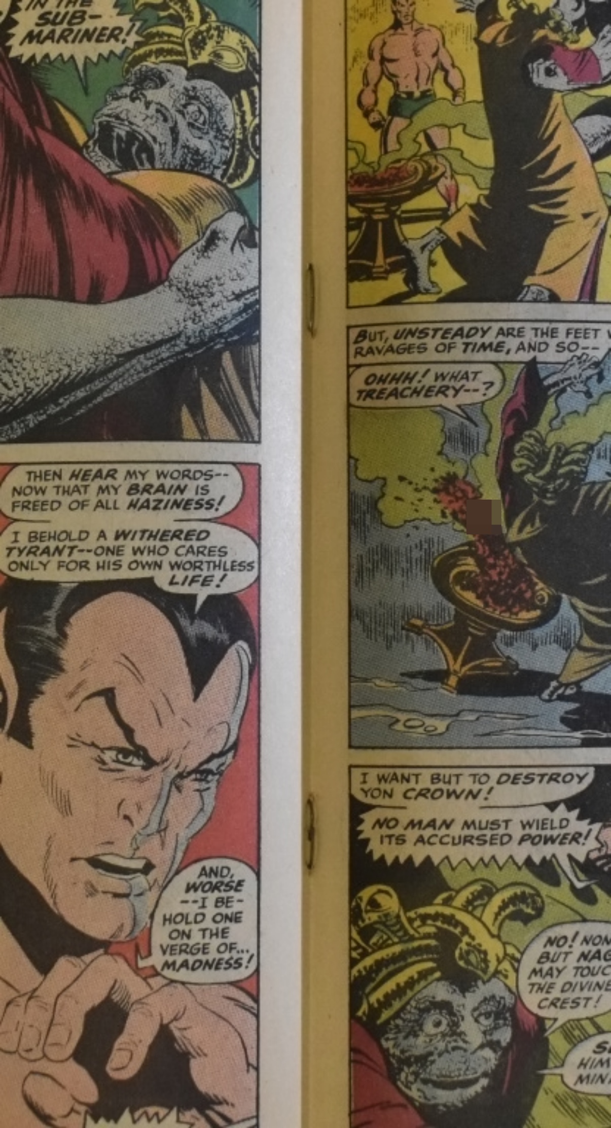 12-14 Marvel Sub-Mariner 1969 (VG)