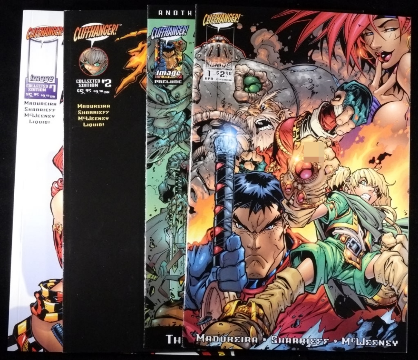 (4) Battle Chasers By Image Comics
