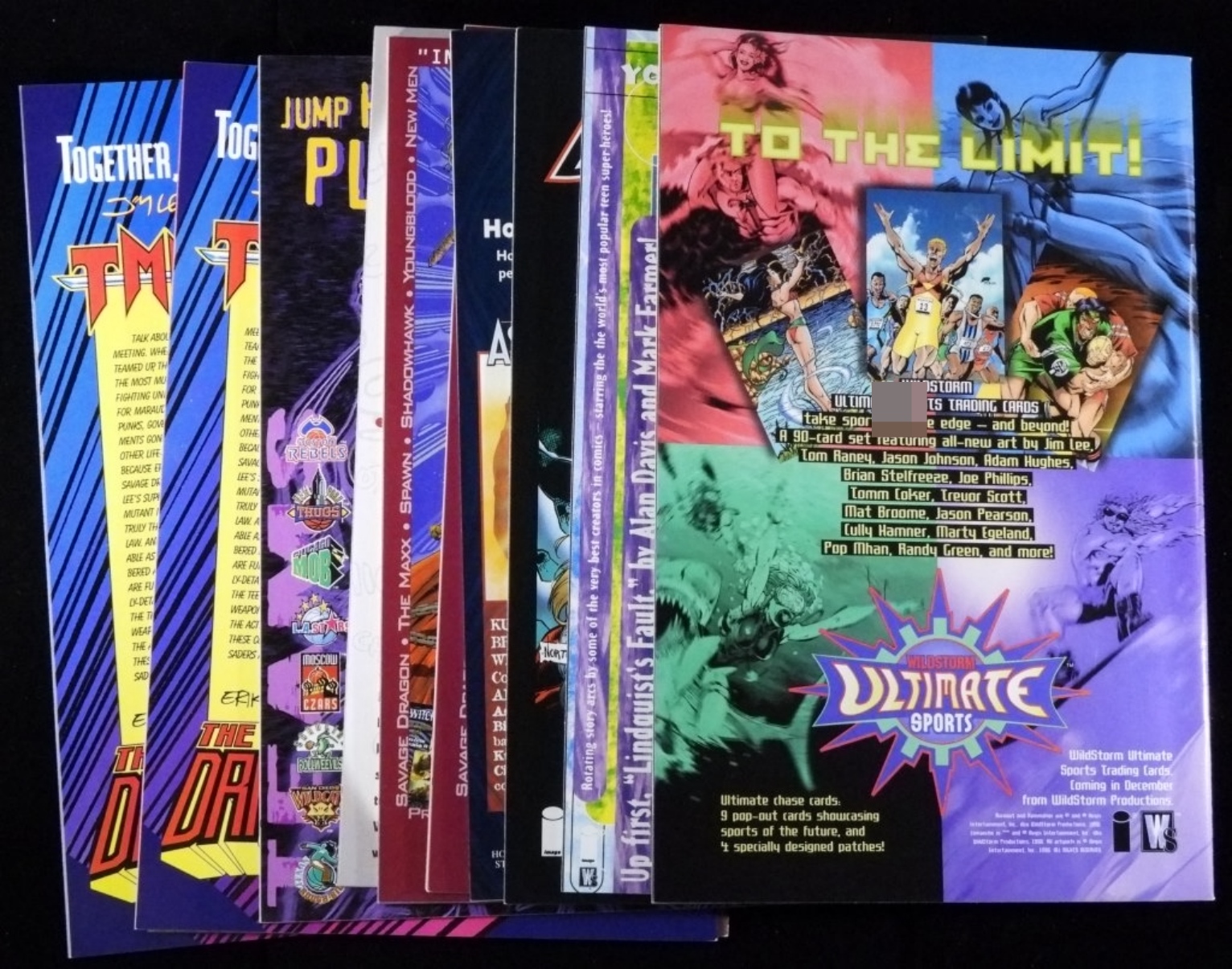 (11) Backlash Comics By Image 16-26 VG