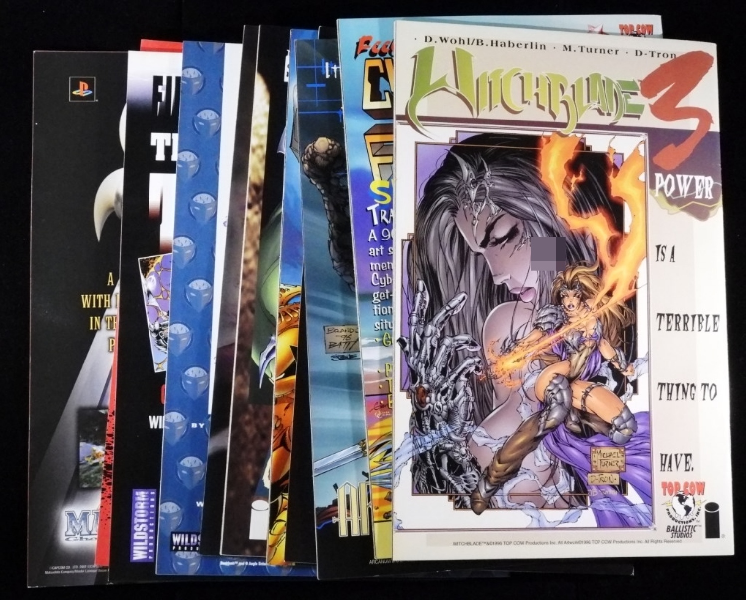 (11) Modern Comics Mixed Lot