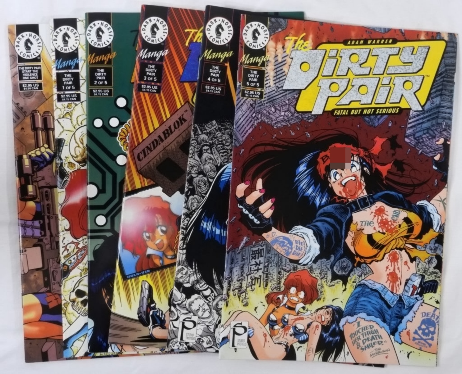 (6) Dark Horse Comics The Dirty Pair