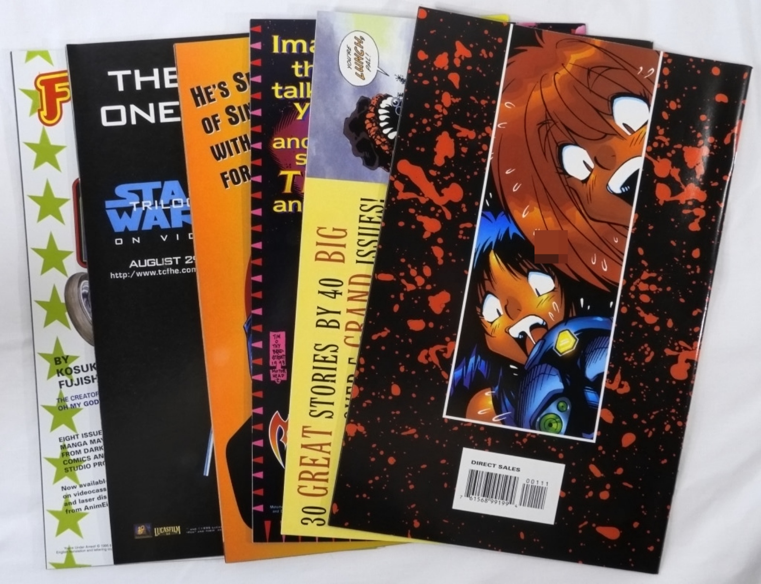 (6) Dark Horse Comics The Dirty Pair