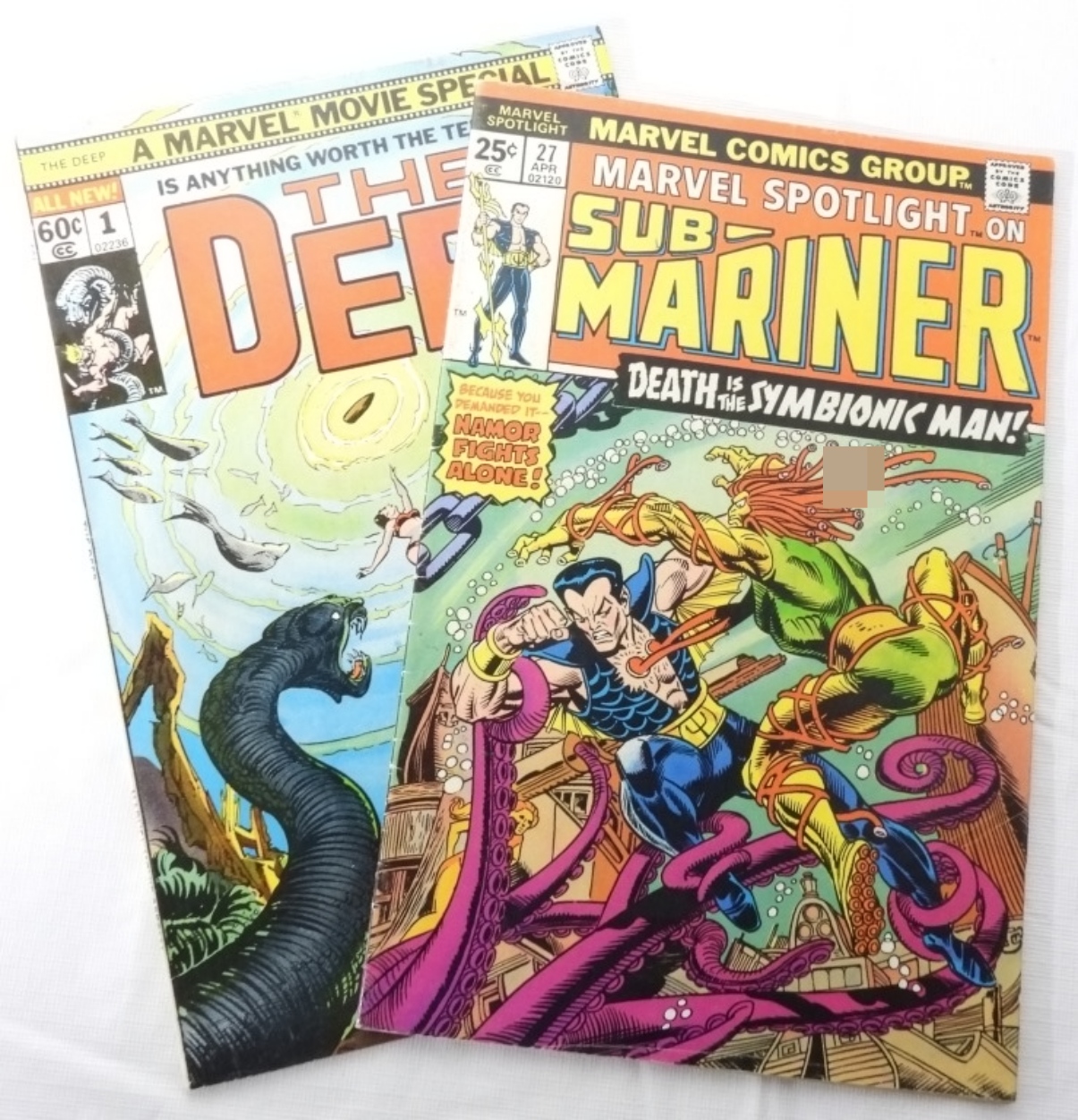 (2) Marvel Comics #1 The DEEP plus