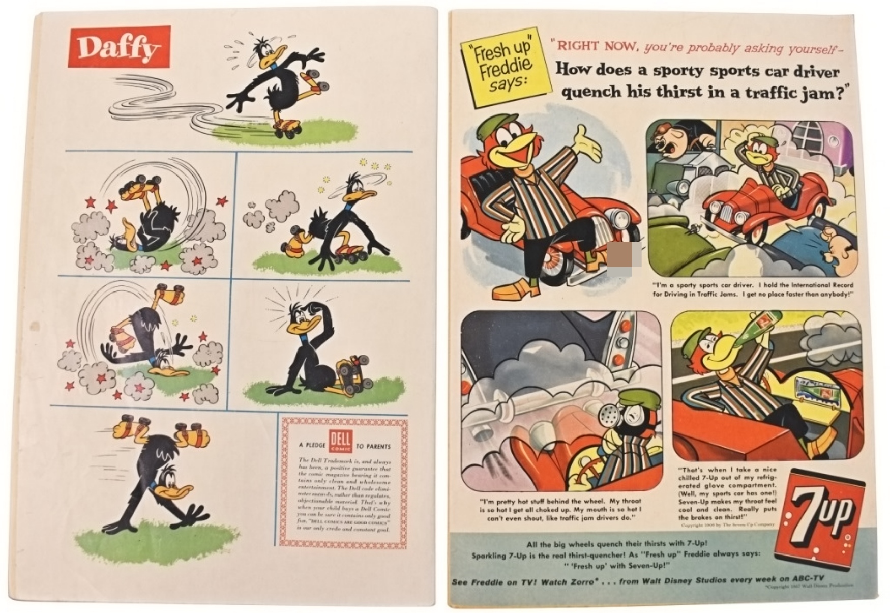 2-Dell 10c Vintage Comics