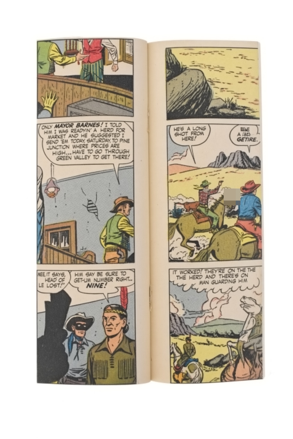 2-Dell 10c Vintage Comics