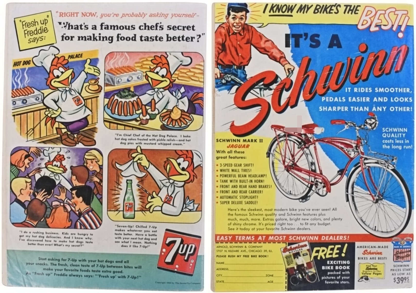 2-Dell 10c Vintage Comics