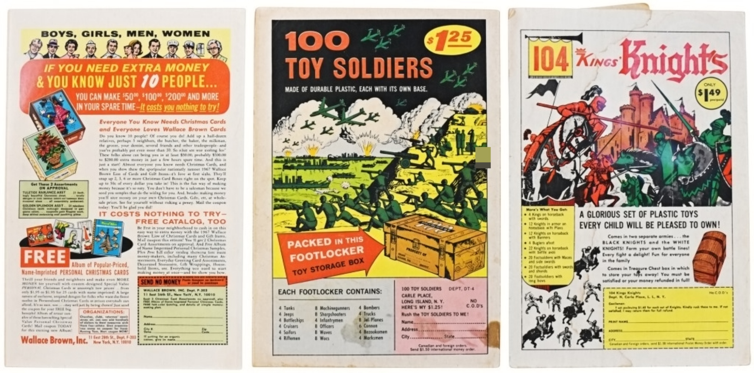 3-Dell Vintage 12c Comics