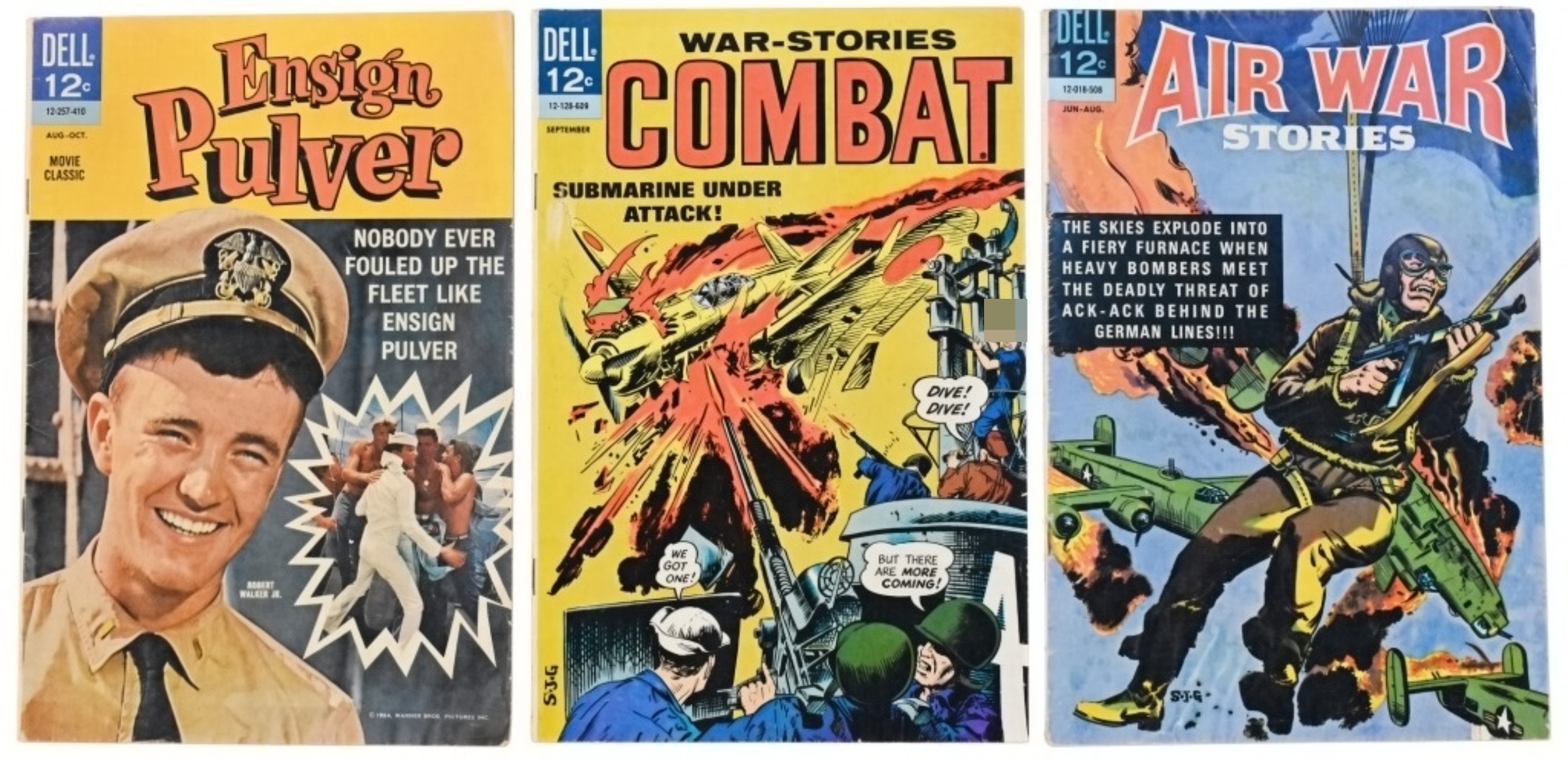 3-Dell Vintage 12c Comics