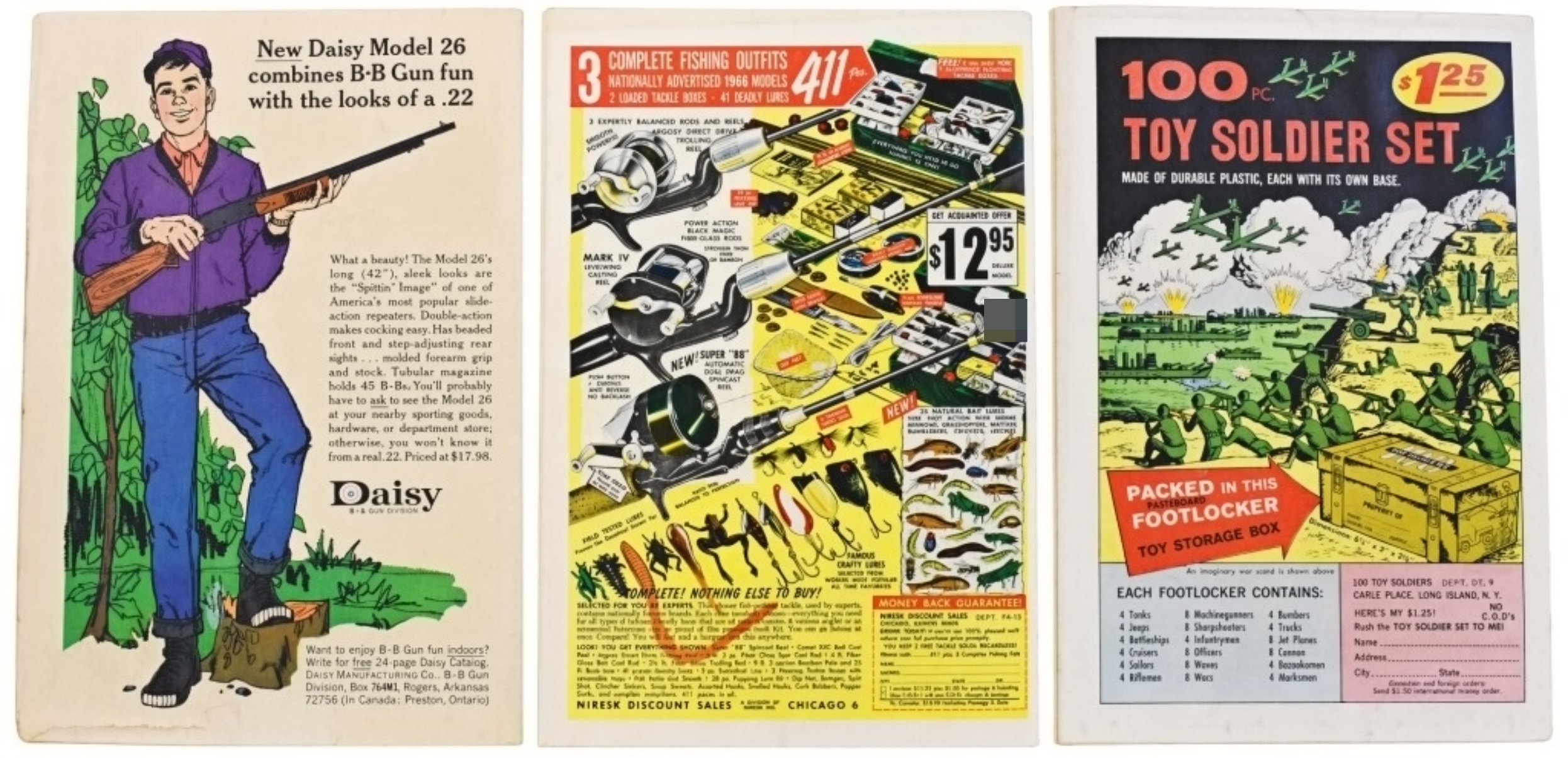 3-Dell Vintage 12c Comics