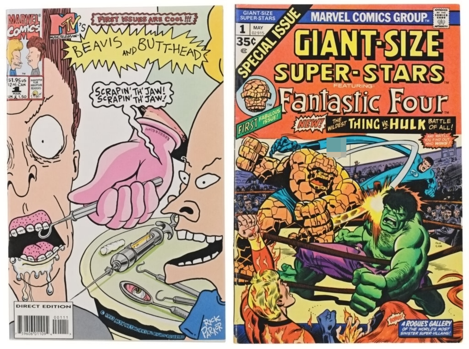1974 Marvel Giant-Size Super-Stars #1 plus
