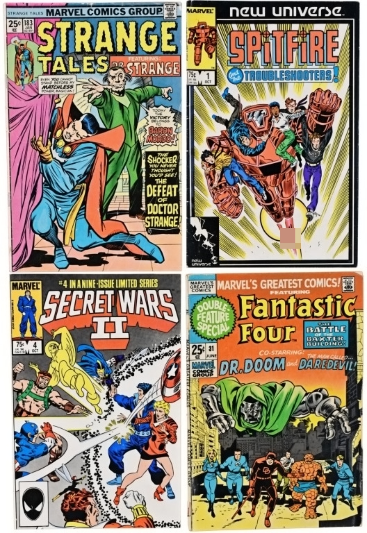 1971 #31 Fantastic Four Greatest Comics plus
