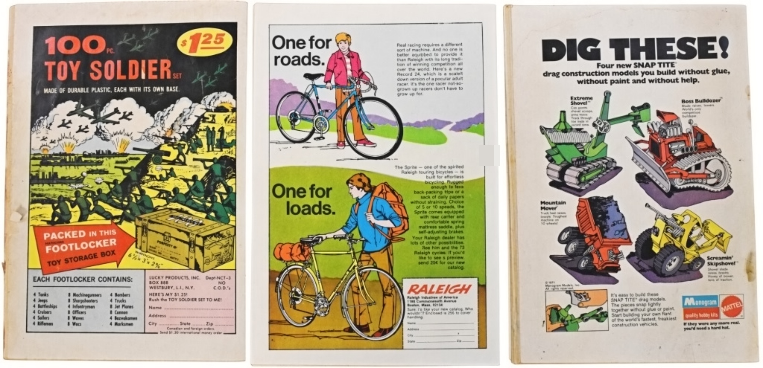 (3) DC Comic Mix: Adventure 15c