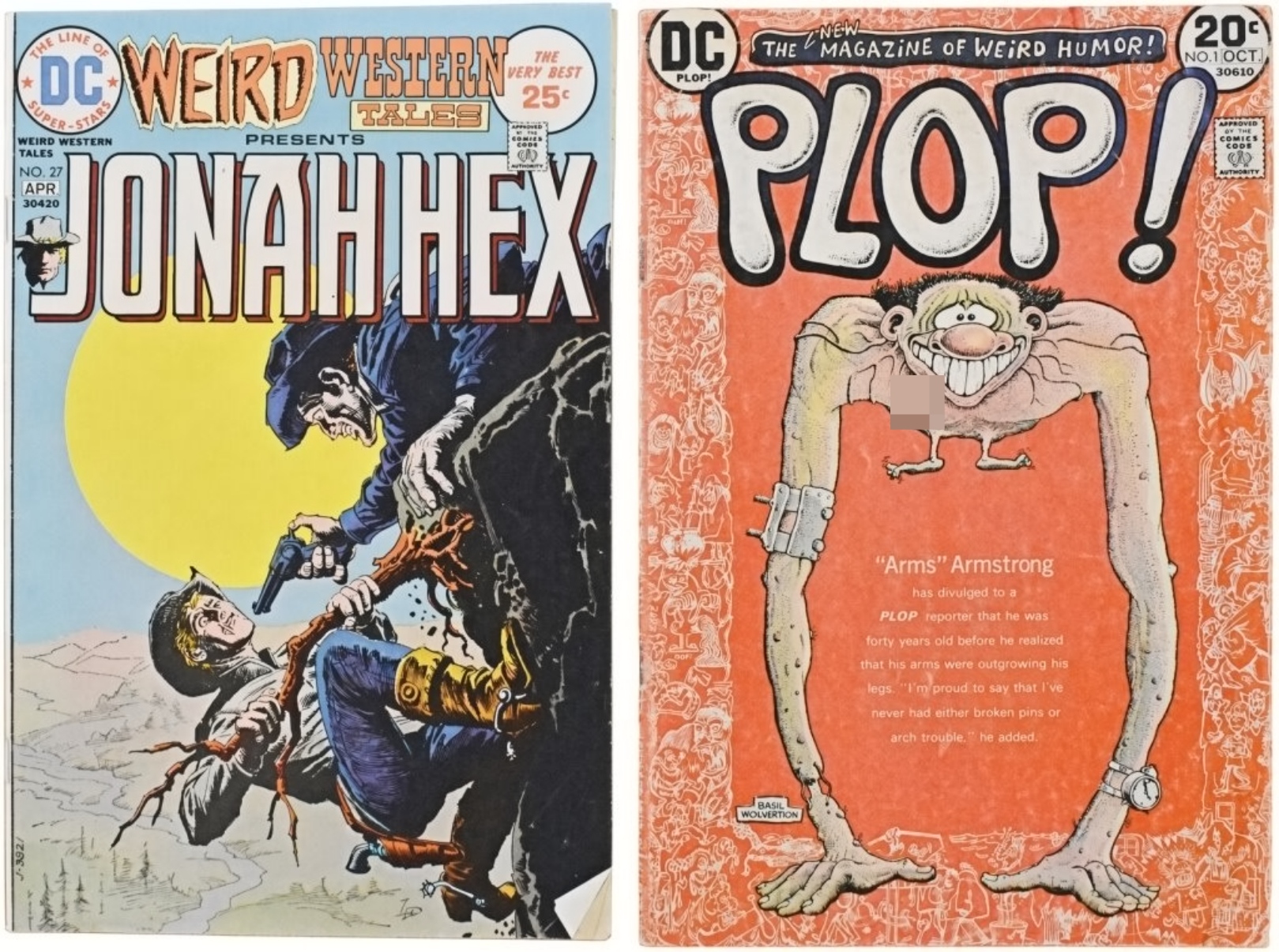 1973 DC #1 PLOP! Comic plus