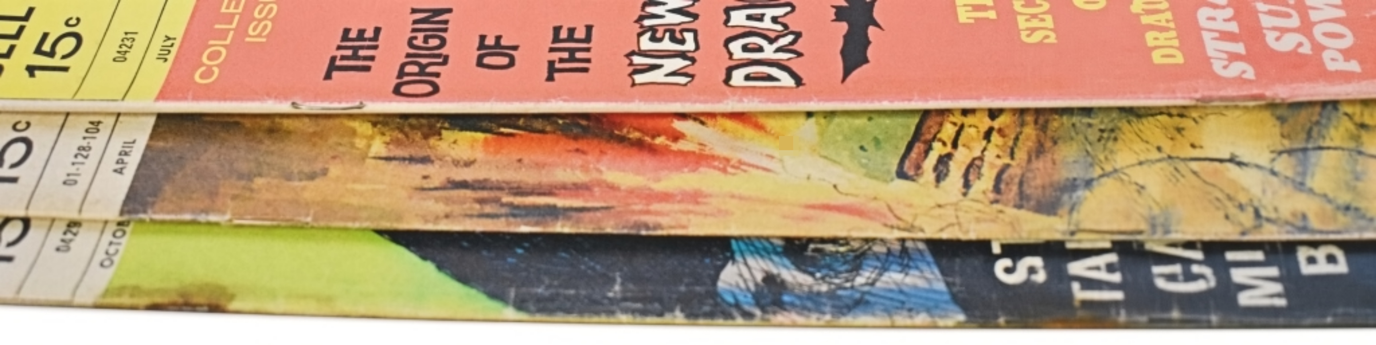 (3) Vintage Dell Comics: Dracula,