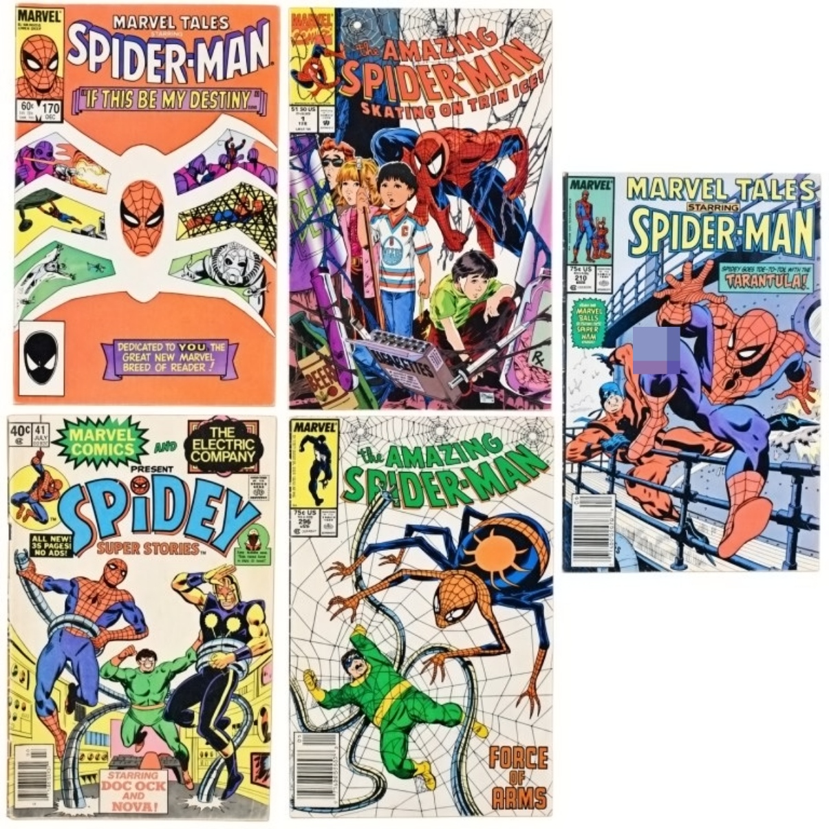 5-Spider-man Marvel Comics