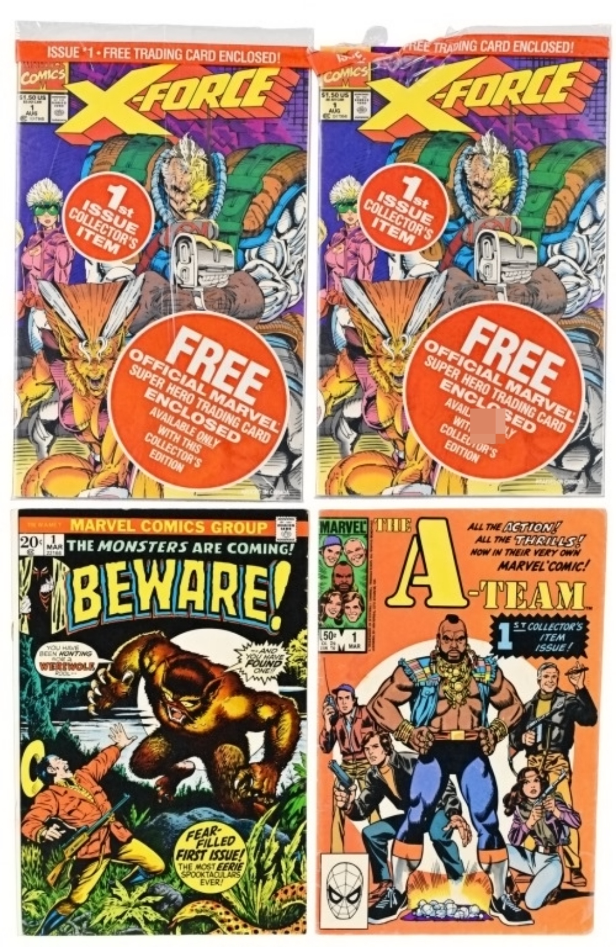 4-#1 First Issue Comics, Beware!,A-Team,