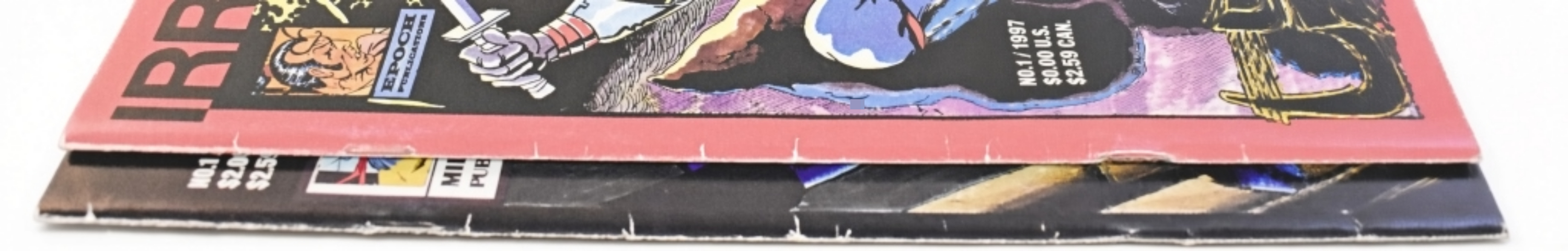 2-Signed Comics by Donald McQuay