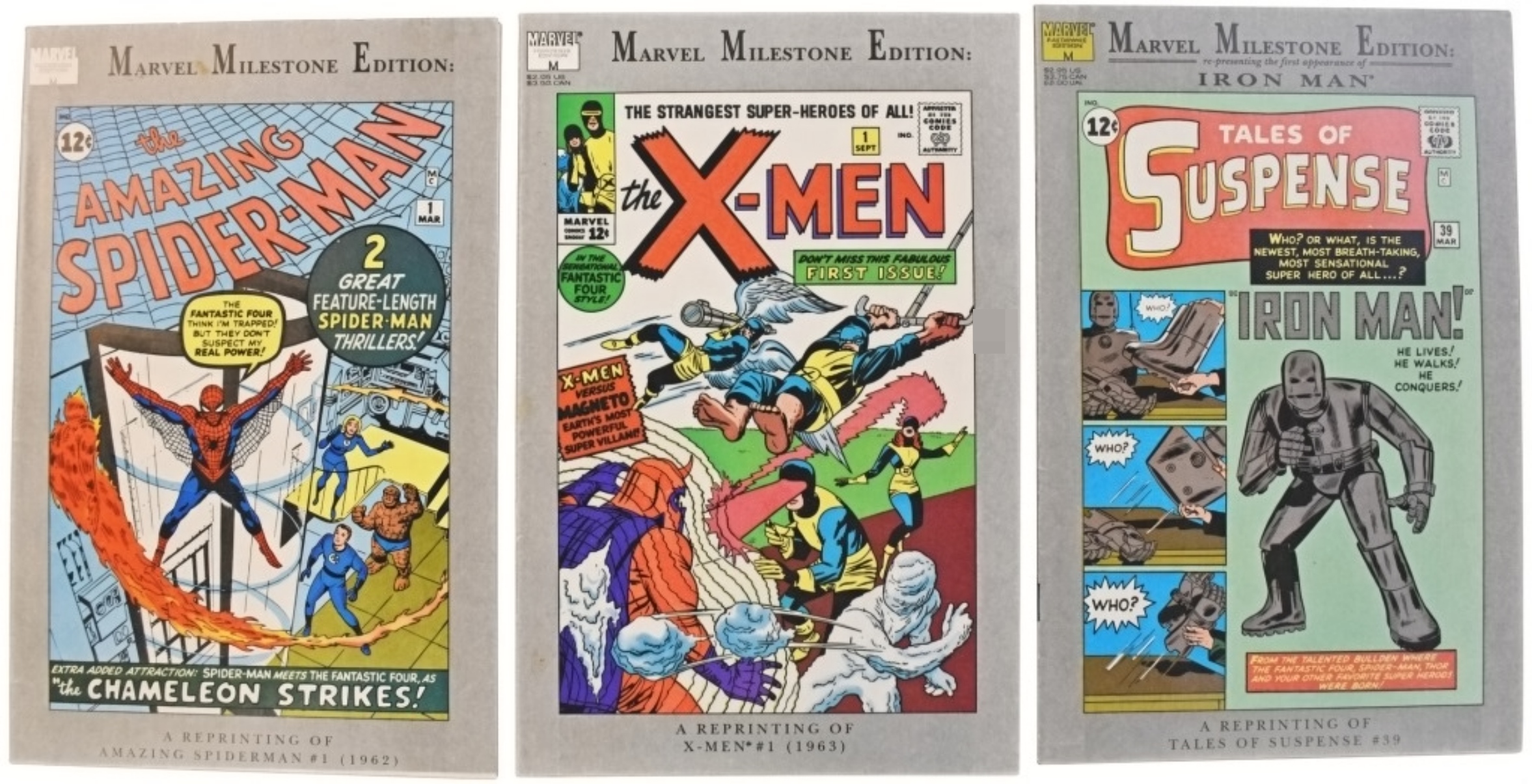 3-Marvel Milestone Edition: #1 X-Men,
