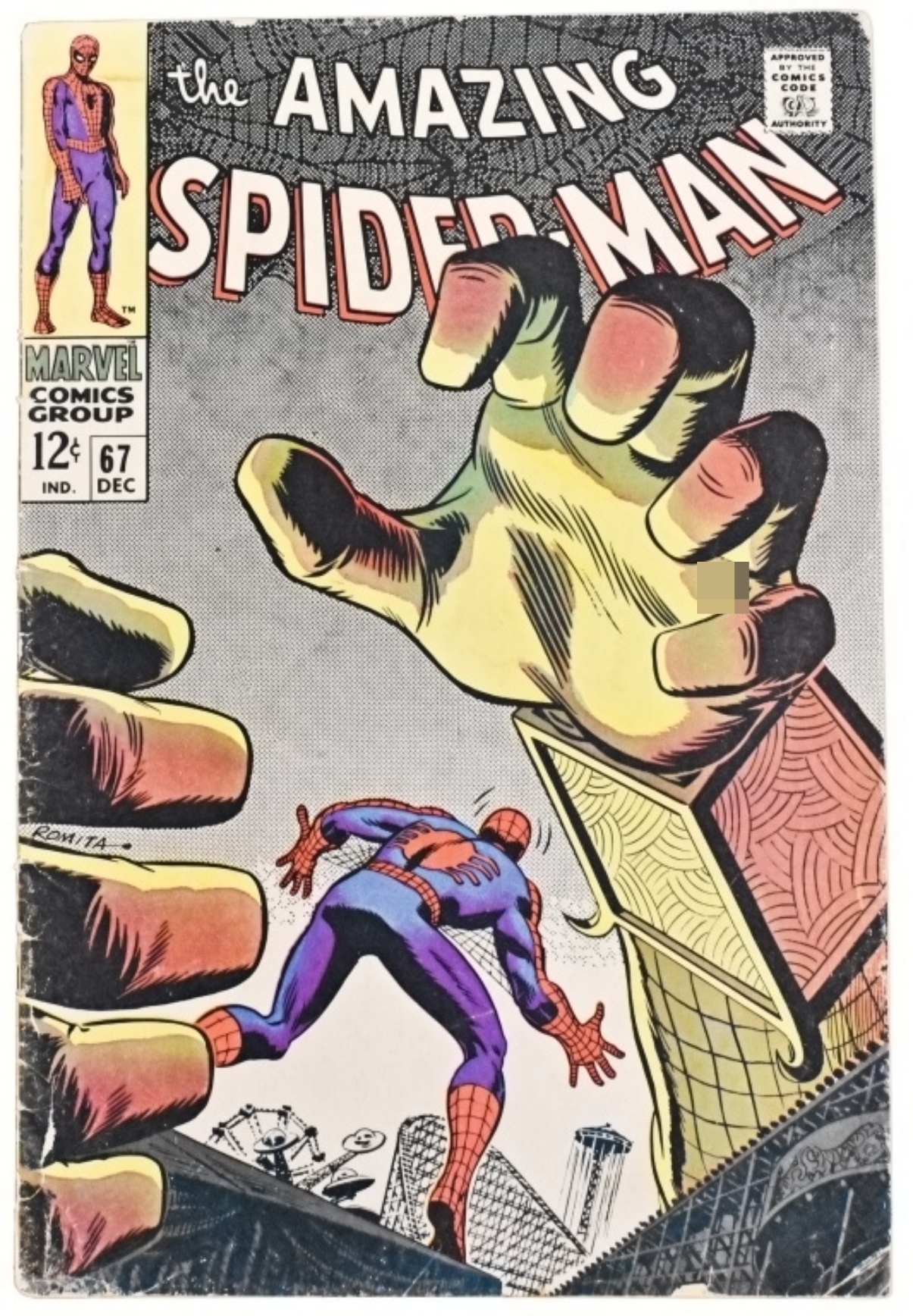 1968 Amazing Spider-Man #67 Marvel