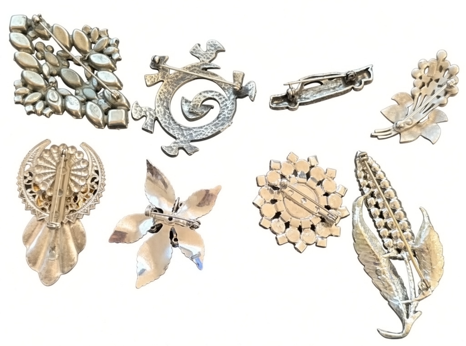 Vintage ostume Jewelry Brooches