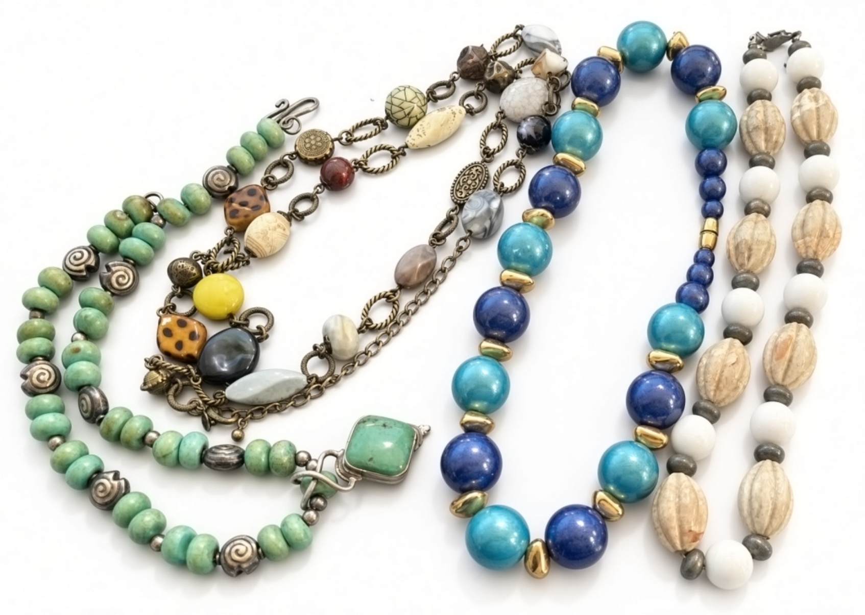 Bohemian Statement Necklace Lot