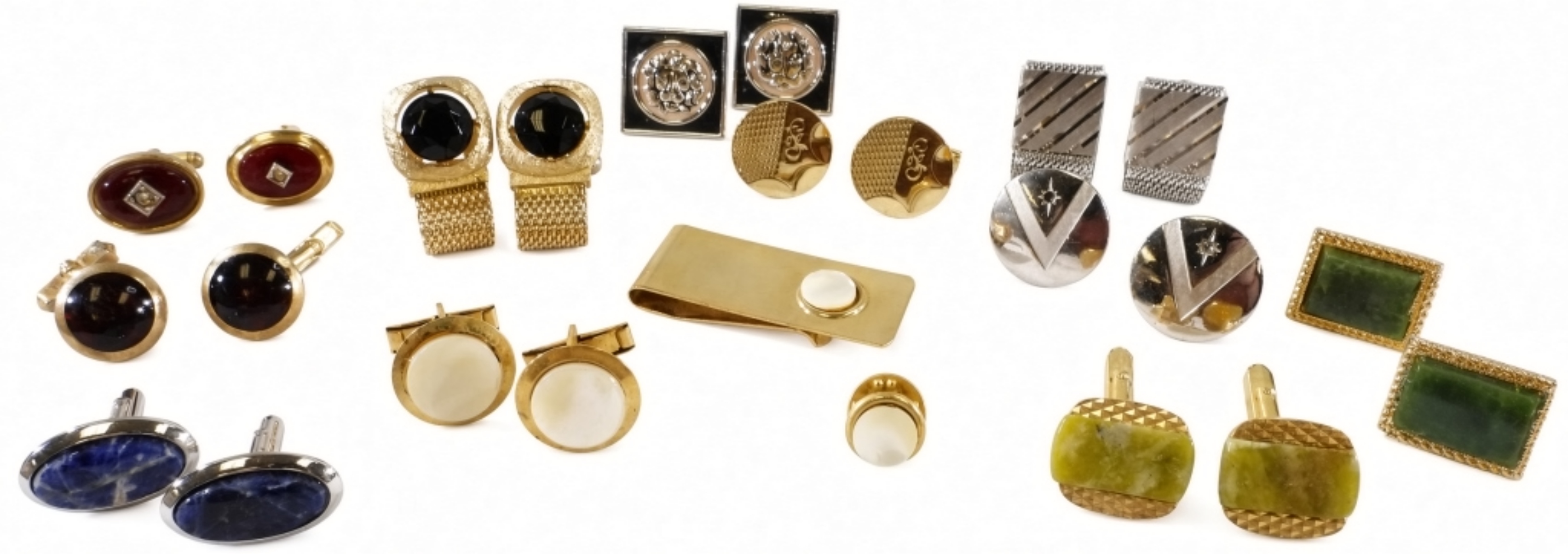 Vintage Estate Cufflink Lot